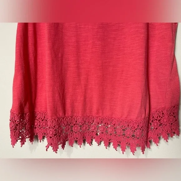 Rewind Coral Short Sleeve Women's Blouse - Picture 6 of 7